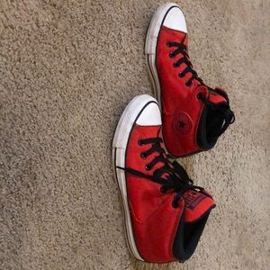 Red & Black Converse